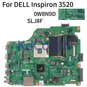 KoCoQin Laptop placa de baza Pentru DELL Inspiron 3520 HM76 Placa de baza NC-0W8N9D 0W8N9D DV15 MLK MB 11280-1 MXRD2 SLJ8F 1