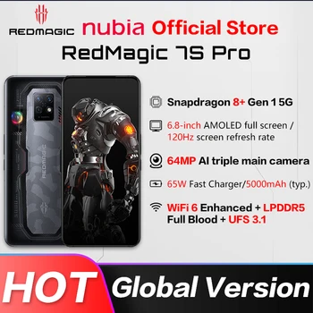 Versiune globală Nubia RedMagic 7S Pro SmartPhone 6.8