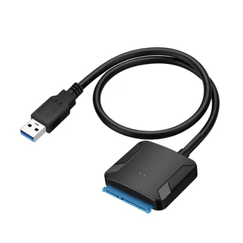 Laptop Docking Station Adaptor de Alimentare SATA la USB Adaptor de la 2.5 la 3.5 HDD SSD Hard Disk pentru Bitcoin Miner Minier 2
