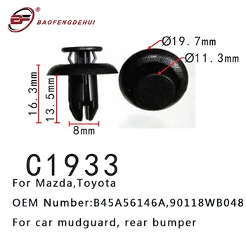 Masina de Noroi Clip Pentru Mazda 2 3 CX-3 CX-5 MX-5, CX-9 Toyota Bara Spate de Fixare 1.5 2.0 2.5 l B45A56146A 90118WB048 1