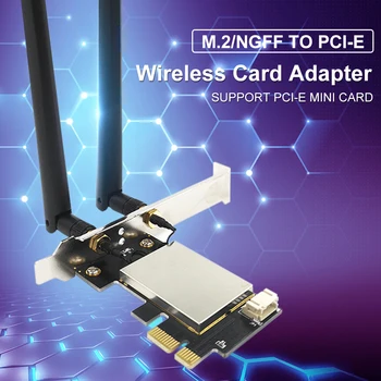 M. 2 /unitati solid state Să PCI-E Converter Desktop Wireless Bluetooth WiFi Dual Band Wireless placa de Retea Dapter Bord Pentru PC Desktop 1
