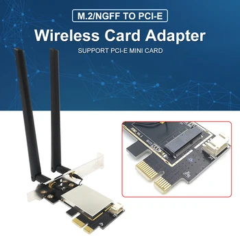 M. 2 /unitati solid state Să PCI-E Converter Desktop Wireless Bluetooth WiFi Dual Band Wireless placa de Retea Dapter Bord Pentru PC Desktop 2